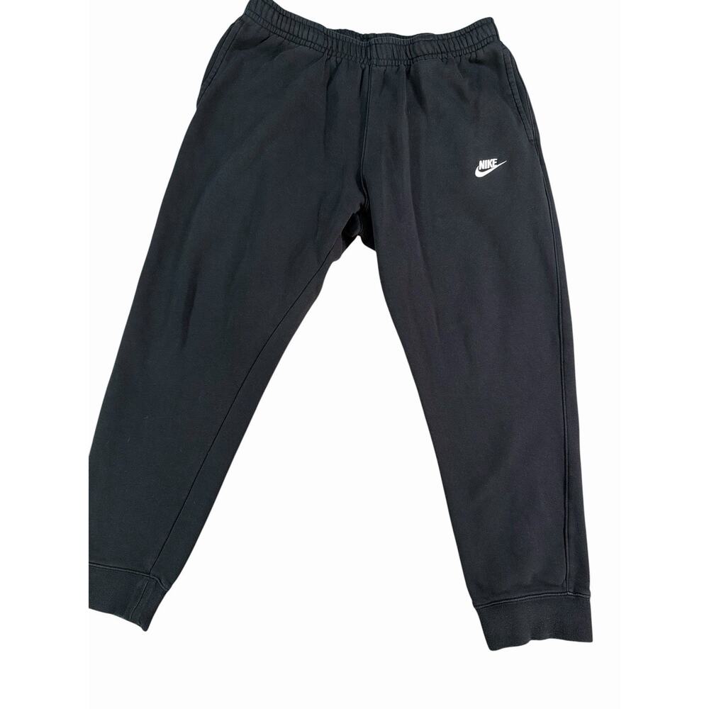 Nike Sportswear Club Fleece Jogger Pants Men’s XL Black Tapered BV2671-010